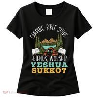 Happy Sukkot Day Lulav Palm Tree Israelite Jewish Women's T-Shirt thumb 0