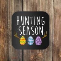 Hunting Season Deer Easter Eggs Coaster thumb 0