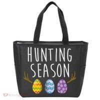 Hunting Season Deer Easter Eggs Tote Bag thumb 0