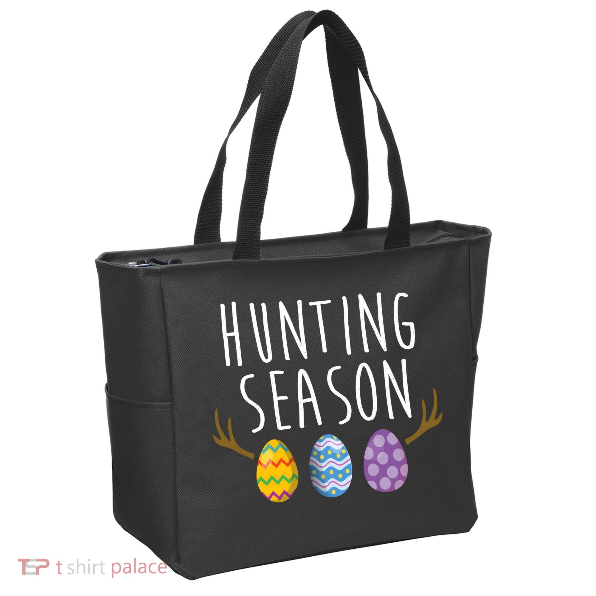 Hunting Season Deer Easter Eggs Tote Bag