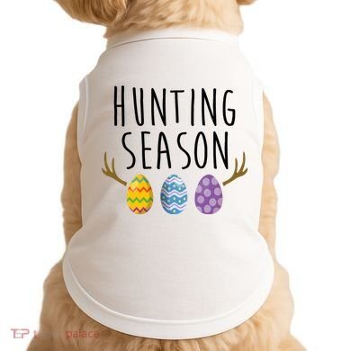 Hunting Season Deer Easter Eggs Doggie Tank