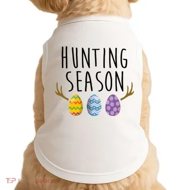Hunting Season Deer Easter Eggs Doggie Tank