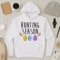 Hunting Season Deer Easter Eggs Hoodie thumb 3