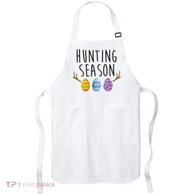 Hunting Season Deer Easter Eggs Apron