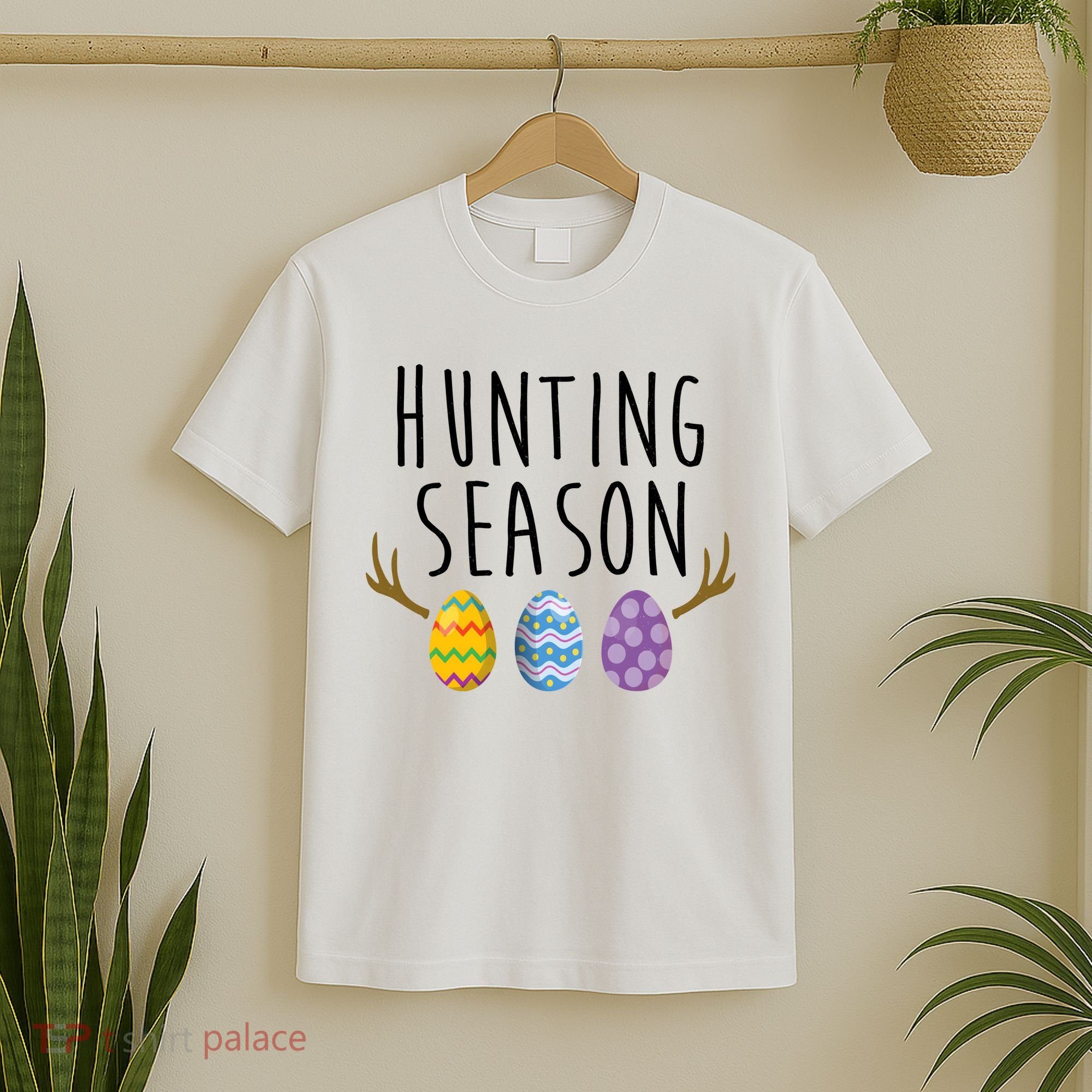 Hunting Season Deer Easter Eggs T-Shirt