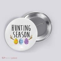 Hunting Season Deer Easter Eggs Button thumb 0