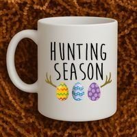 Hunting Season Deer Easter Eggs Coffee Mug thumb 2