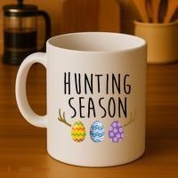 Hunting Season Deer Easter Eggs Coffee Mug thumb 4