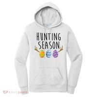 Hunting Season Deer Easter Eggs Women's Hoodie thumb 0