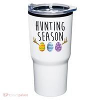 Hunting Season Deer Easter Eggs Tumbler thumb 0