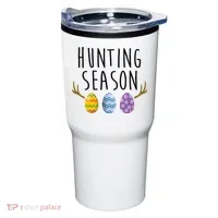 Hunting Season Deer Easter Eggs Tumbler thumb 0