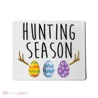 Hunting Season Deer Easter Eggs Mousepad thumb 0