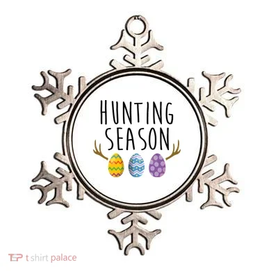 Hunting Season Deer Easter Eggs Ornament