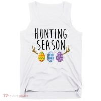 Hunting Season Deer Easter Eggs Tank Top thumb 0