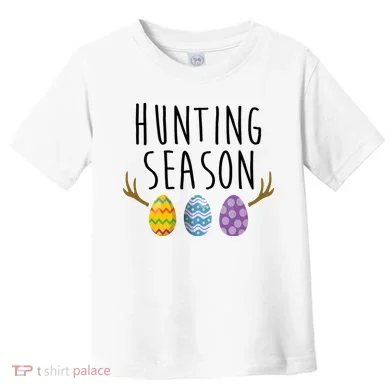 Hunting Season Deer Easter Eggs Toddler T-Shirt