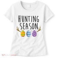 Hunting Season Deer Easter Eggs Women's T-Shirt thumb 0