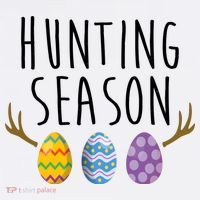 Hunting Season Deer Easter Eggs Women's T-Shirt thumb 6