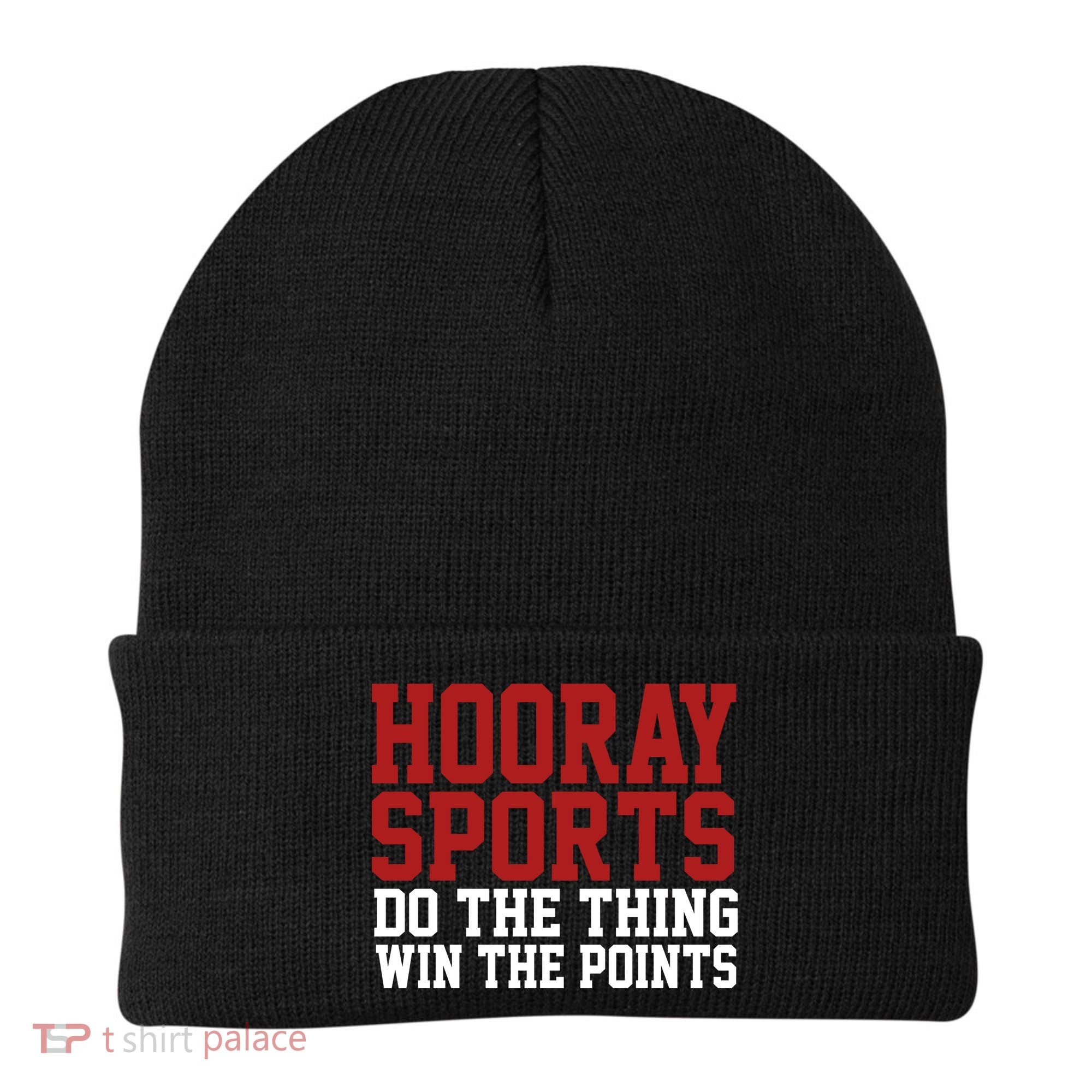 Hooray Sports Do The Thing Win The Points Beanie