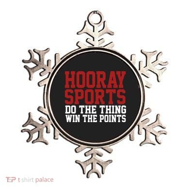 Hooray Sports Do The Thing Win The Points Ornament