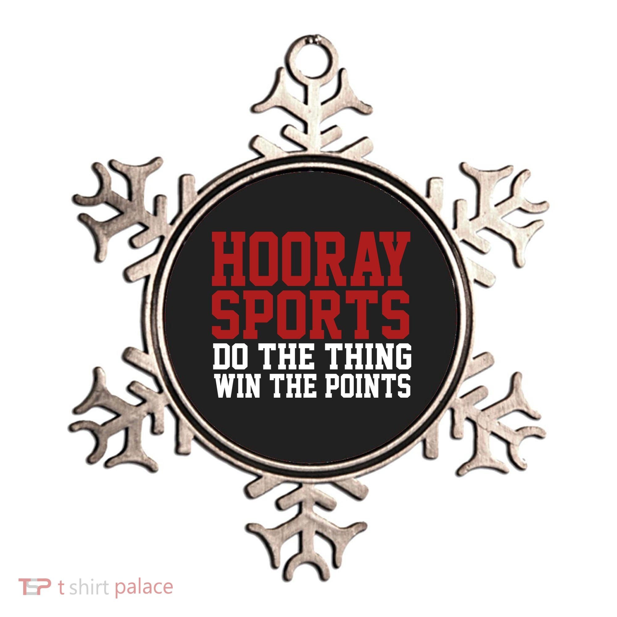 Hooray Sports Do The Thing Win The Points Ornament