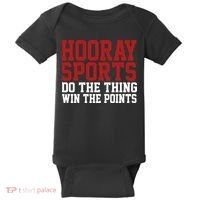 Hooray Sports Do The Thing Win The Points Baby Bodysuit thumb 0