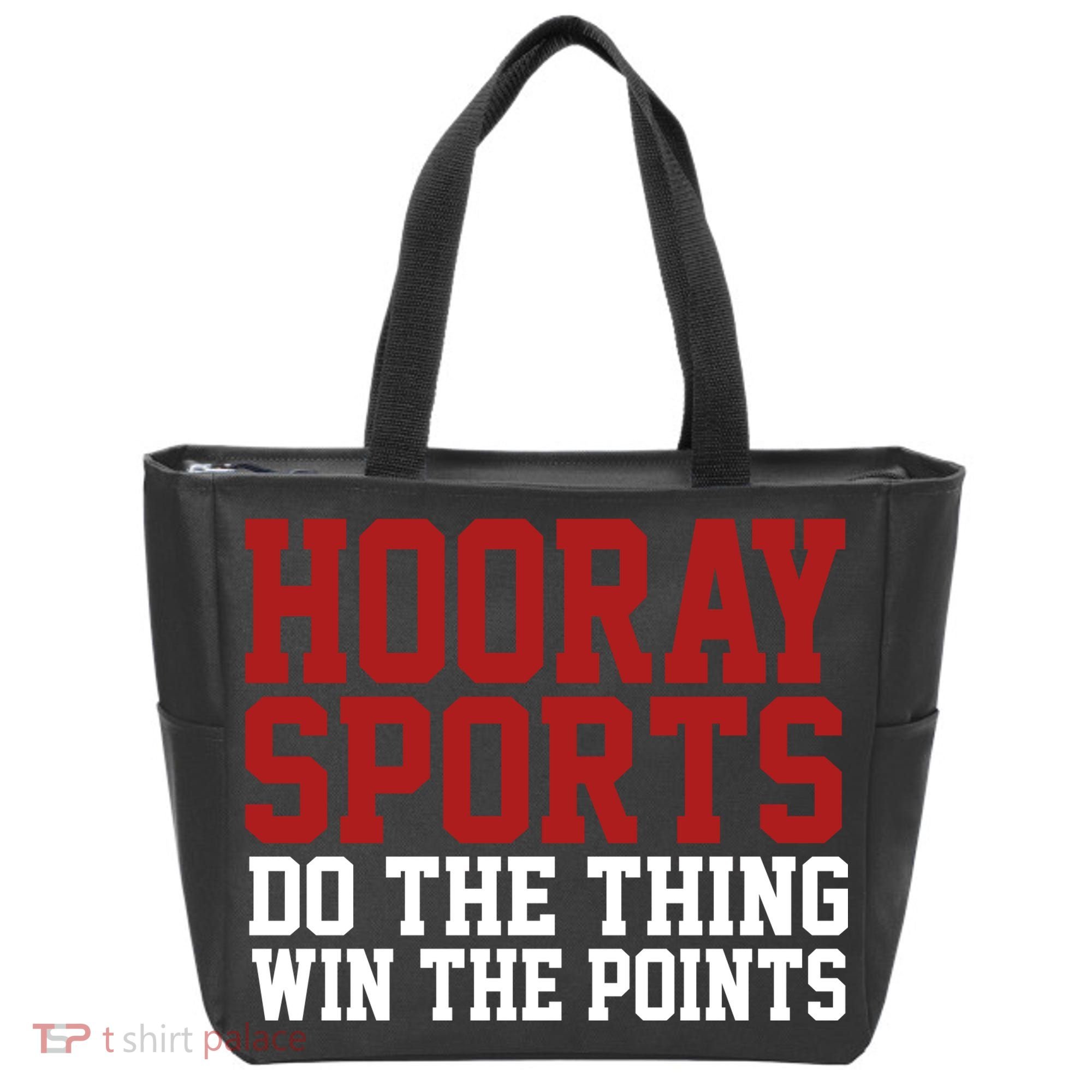 Hooray Sports Do The Thing Win The Points Tote Bag