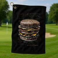 Homburger Sketch Davinci Golf Towel thumb 1