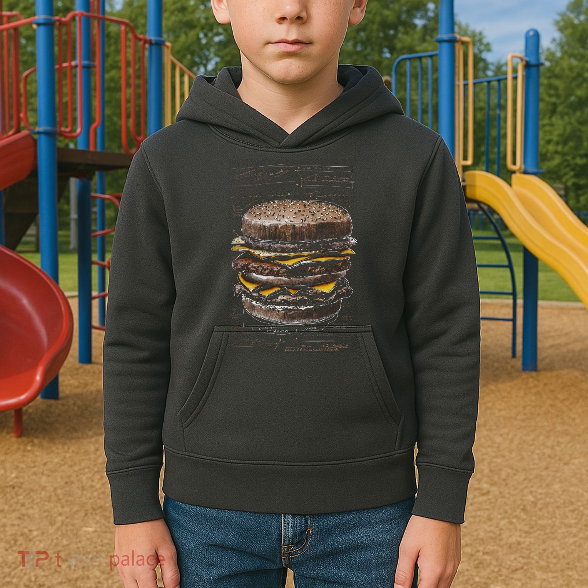 Homburger Sketch Davinci Kids Hoodie