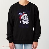 Happy Seasonal Depression Santa Women's Sweatshirt thumb 0