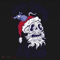 Happy Seasonal Depression Santa Bucket Hat thumb 4