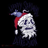 Happy Seasonal Depression Santa Coffee Mug thumb 5