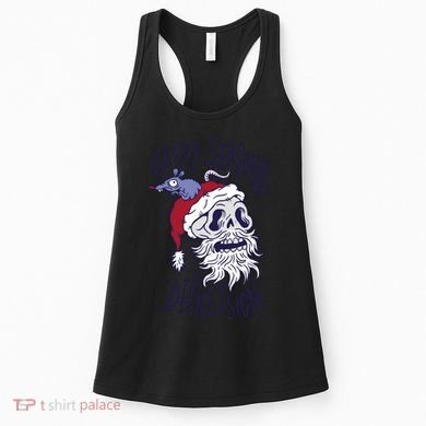 Happy Seasonal Depression Santa Women's Tank Top