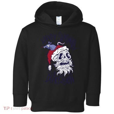 Happy Seasonal Depression Santa Toddler Hoodie