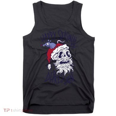 Happy Seasonal Depression Santa Tank Top