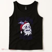Happy Seasonal Depression Santa Tank Top thumb 2