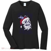 Happy Seasonal Depression Santa Women's Long Sleeve Shirt thumb 0