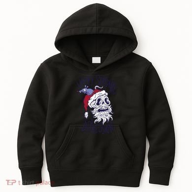 Happy Seasonal Depression Santa Kids Hoodie
