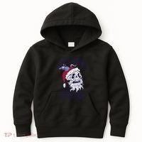 Happy Seasonal Depression Santa Kids Hoodie thumb 0