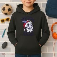 Happy Seasonal Depression Santa Kids Hoodie thumb 2