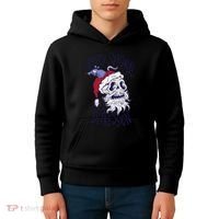 Happy Seasonal Depression Santa Kids Hoodie thumb 4