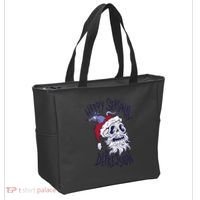 Happy Seasonal Depression Santa Tote Bag thumb 2