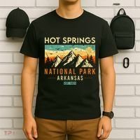 Hot Springs Est. 1921 Retro Arkansas National Park T-Shirt thumb 6