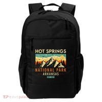 Hot Springs Est. 1921 Retro Arkansas National Park Backpack thumb 0