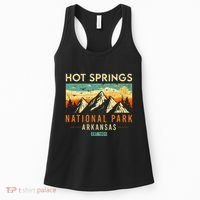 Hot Springs Est. 1921 Retro Arkansas National Park Women's Tank Top thumb 0