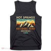 Hot Springs Est. 1921 Retro Arkansas National Park Tank Top thumb 0