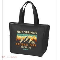 Hot Springs Est. 1921 Retro Arkansas National Park Tote Bag thumb 3