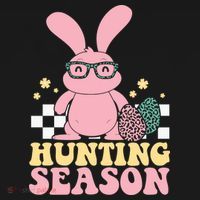 Hunting Season Easter Eggs Bunny Holiday Doggie Tank thumb 4