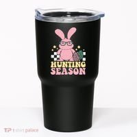 Hunting Season Easter Eggs Bunny Holiday Tumbler thumb 0