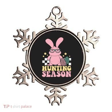 Hunting Season Easter Eggs Bunny Holiday Ornament