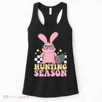 Hunting Season Easter Eggs Bunny Holiday Women's Tank Top thumb 0